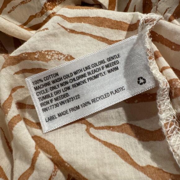 Ava & Viv Zebra Animal Y2K Safari Coastal Grandma Cottagecore Boho Button Up 2X - Picture 4 of 5